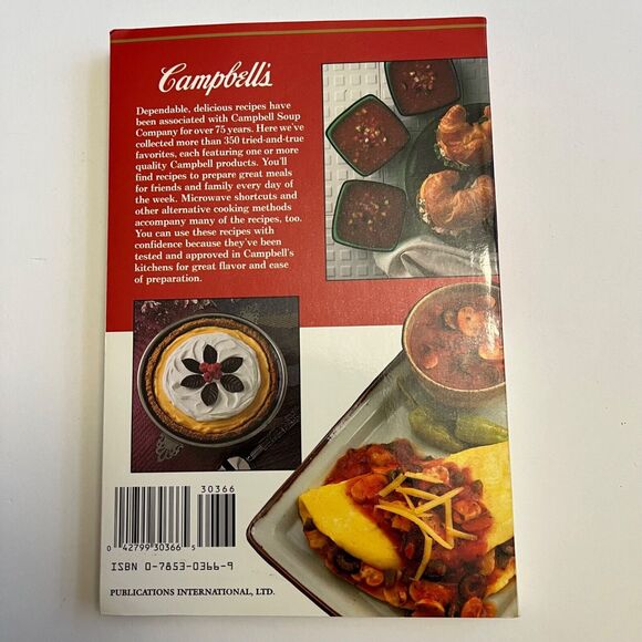 Vintage Cookbook Treasury of Campbells Recipes Paperback Illustrated - Picture 6 of 8